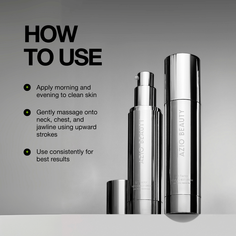 Lift Factor NECK & CHEST CREAM - Azio Beauty